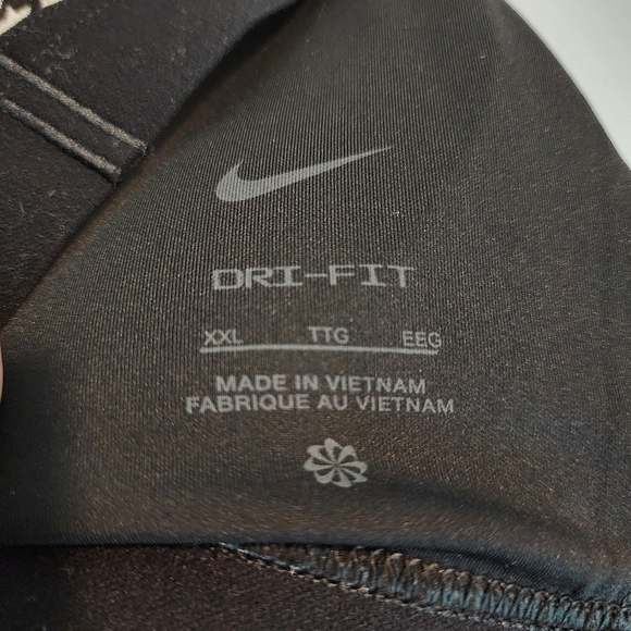 Nike‎ Indy Icon Clash Houndstooth Print Padded Sports Bra Racerback Low Impact - Picture 5 of 9